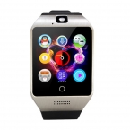   Роскошный Q18 Смарт Часы Q18S inteligente Поддержка SIM Tf Bluetooth WAP Для Android IOS ПК HUAWEI Smart часы
