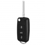  E73 Складной Автомобиль Дистанционного Ключа Держатель Дело Shell 3-кнопочная Защитная Крышка Подходит для VW Защиты Кнопки От Чрезмерного Износа