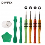 DIYFIX Набор Прецизионных Отверток для iPhone 7 Инструменты Для Ремонта Комплект ЖК Открытие Присоски Пластиковые Прай Spudger