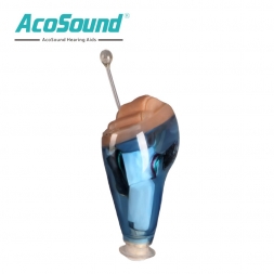 AcoSound AcoMate 210 Мгновенных Fit CIC Цифровые Слуховые Аппараты Усилитель Звука Слуховой Аппарат Синий Цвет для Левого Уха