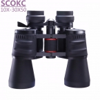 SCOKC 10-30X50 увеличить мощность spyglass телескоп Бинокль для охоты профессиональный ночного видения высокое качество не Инфракрасный телескоп