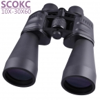 Scokc10-30X60 Hd зум бинокль Профессиональный охота Ночного Видения телескоп широкоугольный Высокое качество noinfrared телескоп