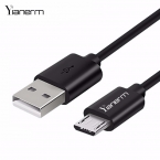 Yianerm 25 СМ Короткие Micro USB Кабели Для i6 6 S 5S SE Для Android Тип C Мобильных Телефонов БАНК ПИТАНИЯ Usb кабель