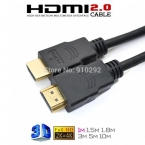  OD5.5MM 1 М 1.8 М 3 М hdmi к hdmi видео аудио кабель HDMI 2.0 С Ethernet кабели удлинитель адаптер кабо kable 4 К * 2 К 3D 2160 P