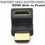 Позолоченные 1080 P 270 град. микро-hdmi к HDMI адаптер микро-hdmi мужчин и женщин адаптер расширение кабели для HDTV портативных пк