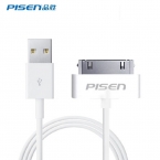 Оригинал PISEN 80 см 150 СМ USB кабель Синхронизации Данных Зарядный кабель 30pin USB кабель Для iPhone 4 4S ipad 1 2 3 itouch4