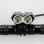 7000 Люмен 2x XM-L U2 LED Велоспорт Свет Велосипед Глава передний свет вспышки света   Задний Безопасности Задний Фонарь