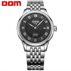 DOM мужские часы лучший бренд класса люкс водонепроницаемый кварцевые Бизнес-кожа смотреть reloj hombre marca де lujo Мужчины смотреть М-41