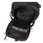 Военный, водонепроницаемый рюкзак для путешествий с поясным ремнем (черный)