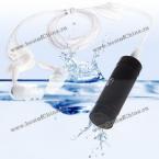 Мини 4GB IPX8 водонепроницаемый MP3 плеер с FM радио- Черный