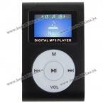 Портативный MP3 аудио плеер с цифровым ЖК экраном, FM радио, поддержкой Micro SD - Черный