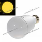 Светодиодная лампа E27 230V SMD LED 480LM, излучающая тёплый белый свет.(6W, 3100K)