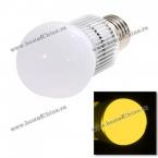 Светодиодная лампа E27 85-265V LED 300LM, излучающая тёплый белый свет.(3*1W,3000-3500K)