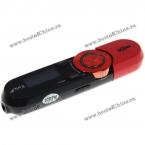 Портативный MP3 плеер YT-03 2GB с USB/ЖК экраном/Диктофоном/FM/Bass (Красный)
