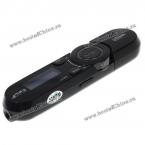 Портативный MP3 плеер YT-03 2GB с USB /ЖК экраном/диктофоном/FM/Bass (Чёрный)