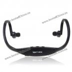New Arrival TF Card On-head Sports MP3 Player (Black)